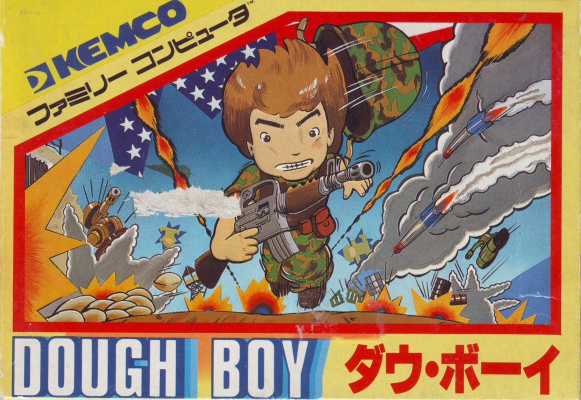 Dough Boy box art for Famicom